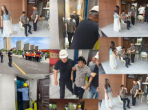 灌南县城发物业开展电梯困人应急救援演练